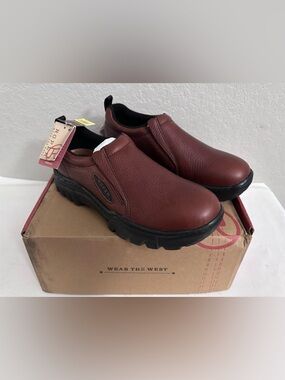 Roper Cotter Performance Sport Slip On Mens Brown Casual Shoes Size 9